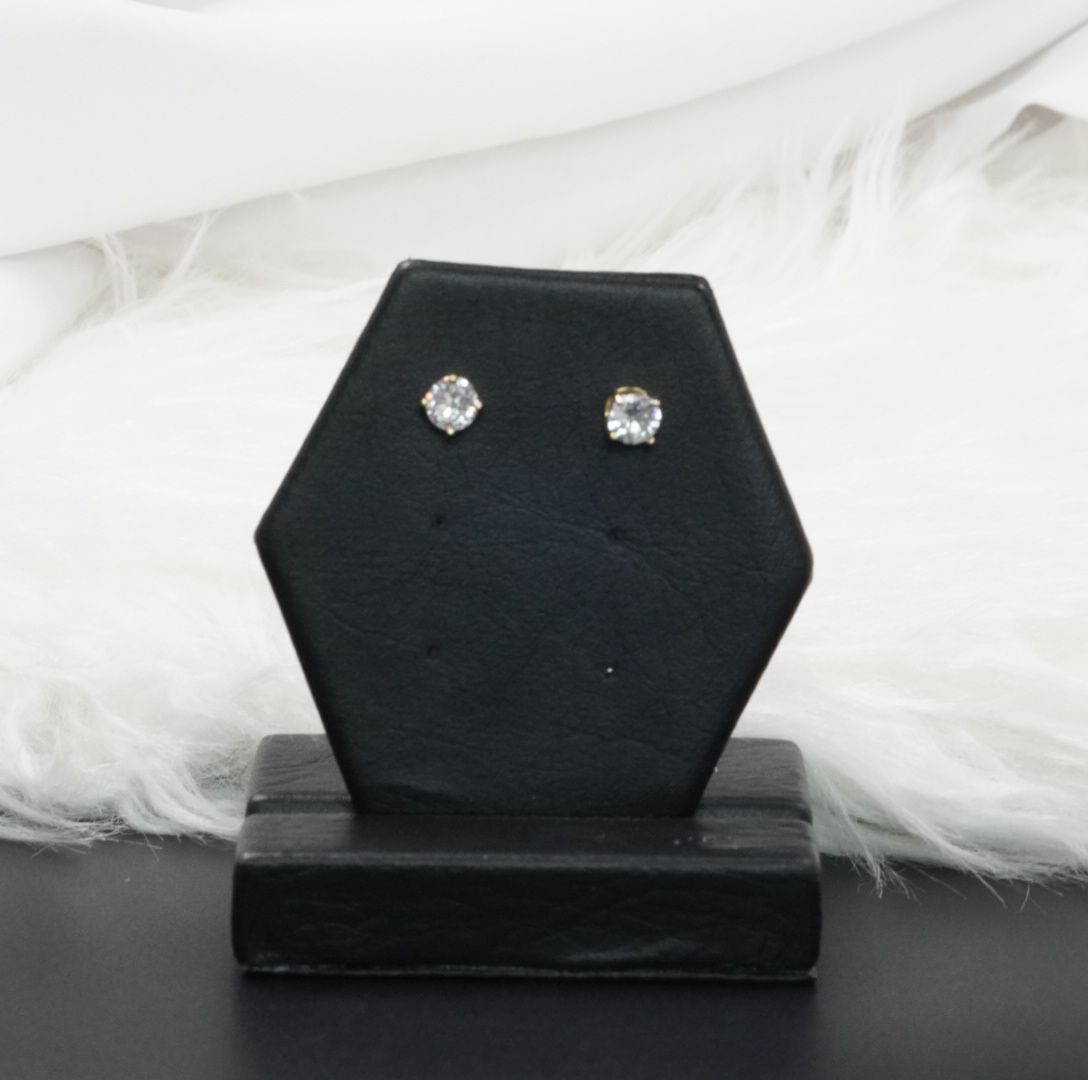 Miniatura 4 de TOPO CIRCULAR BLANCO TIPO DIAMENTE DOR#5